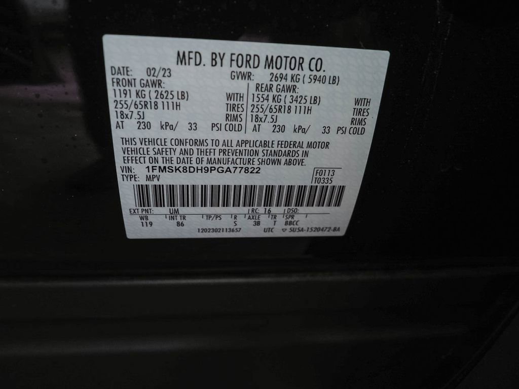 Used 2023 Ford Explorer XLT image 45