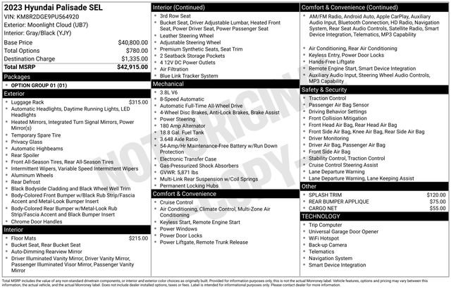 Used 2023 Hyundai Palisade SEL image 16