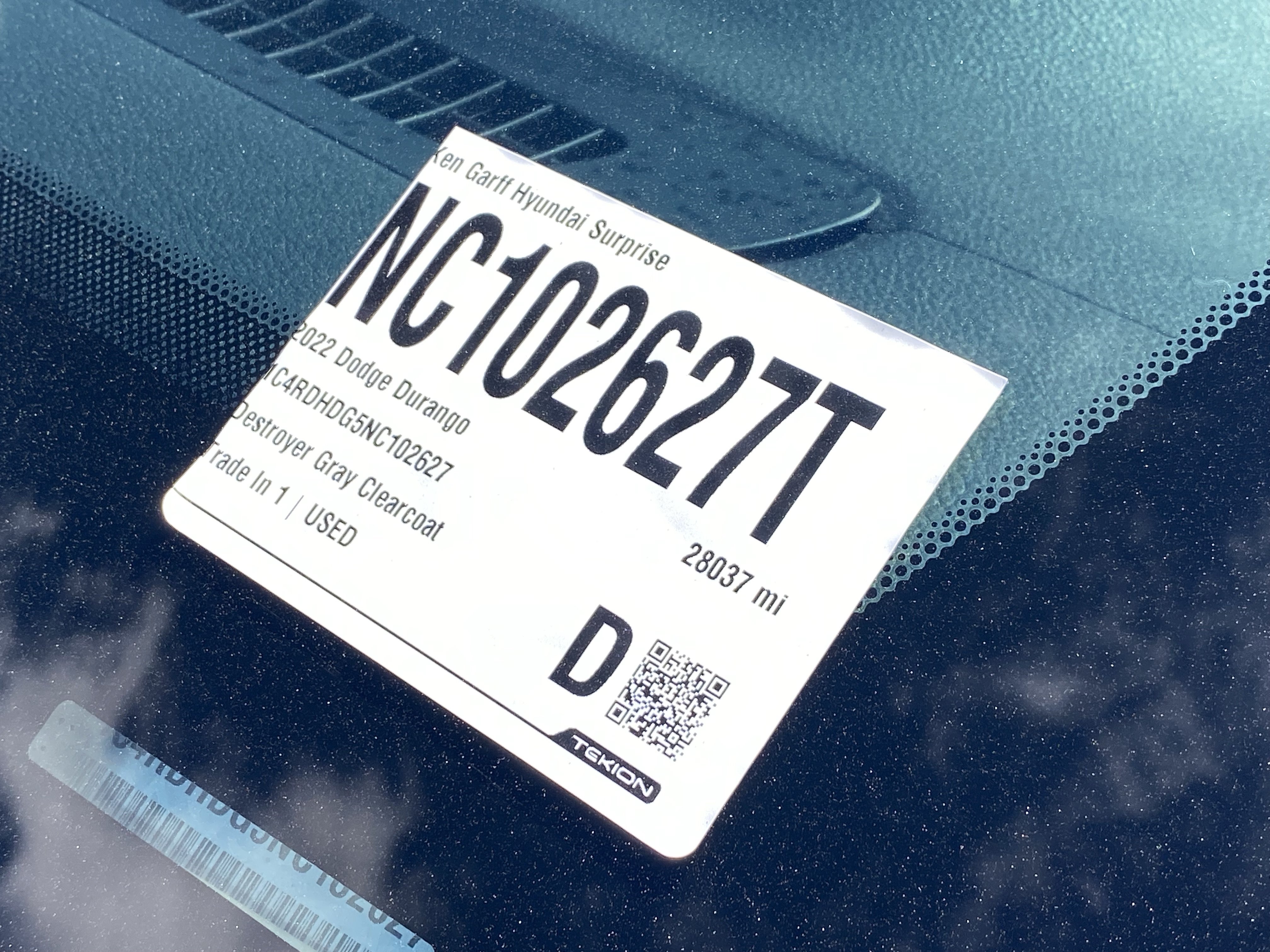 Used 2022 Dodge Durango GT RWD image 35
