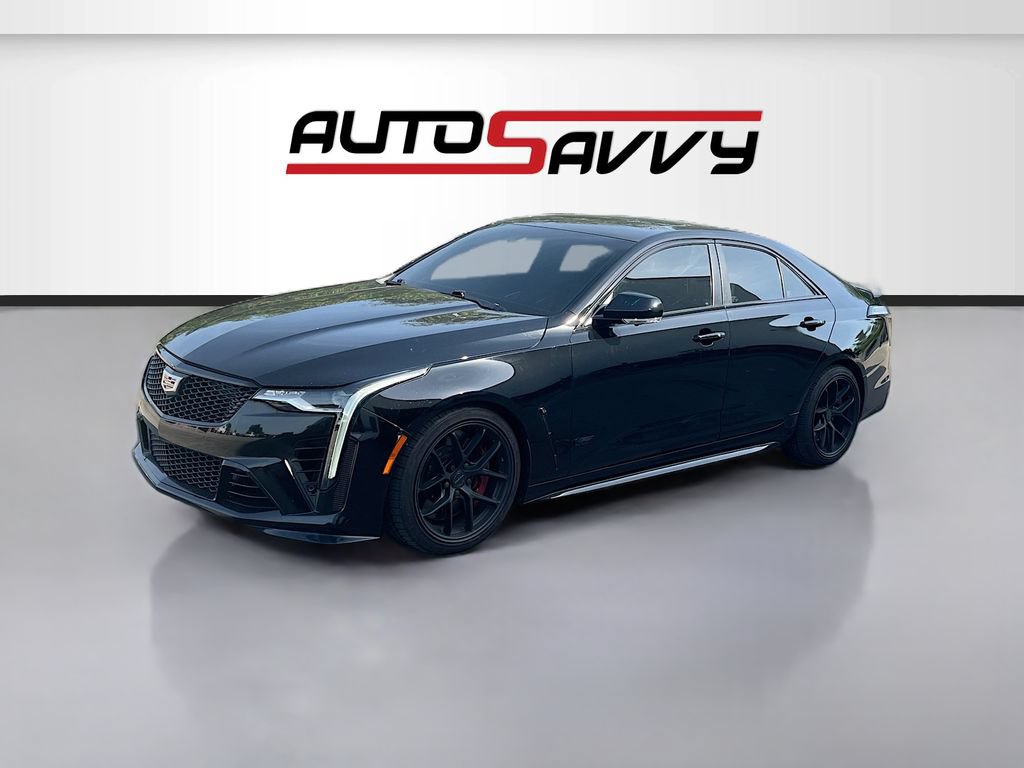 Used 2022 Cadillac CT4 V Blackwing w/ Carbon Fiber 1 Package RWD image 3