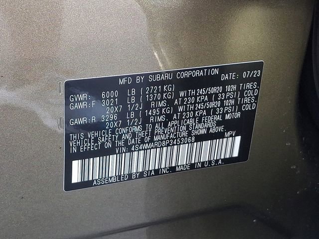 Certified 2023 Subaru Ascent Limited w/ Technology Package AWD/4WD image 28