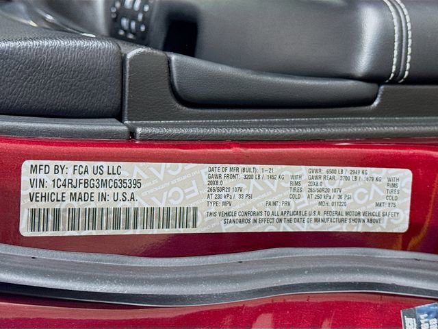 Used 2021 Jeep Grand Cherokee Limited w/ Quick Order Package 28K 80th AWD/4WD image 37