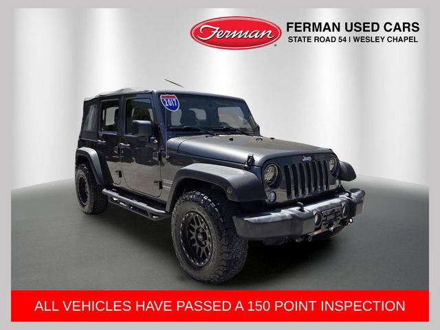 Certified 2017 Jeep Wrangler Unlimited Sport