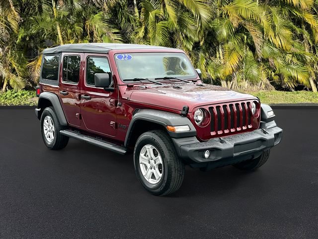 Used 2022 Jeep Wrangler Unlimited Sport image 2