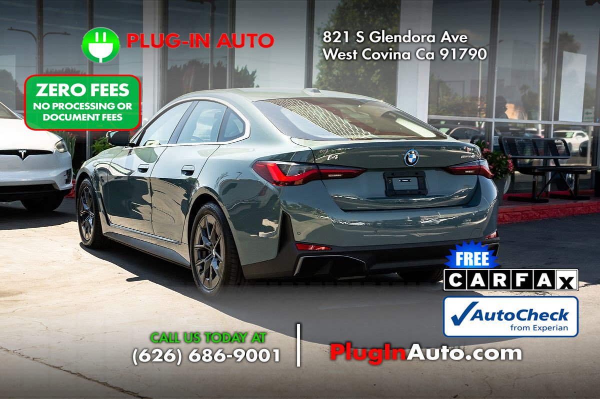 Used 2025 BMW i4 eDrive40 w/ M Sport Package RWD image 2