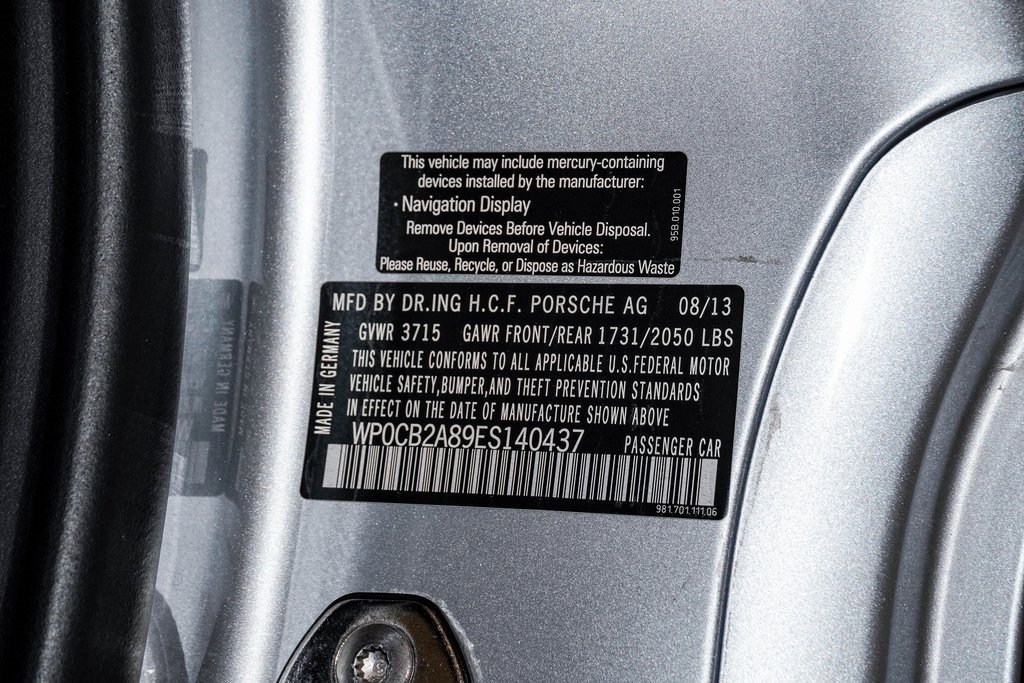 Certified 2014 Porsche Boxster S image 35