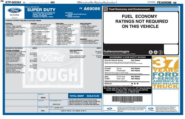 Used 2015 Ford F250 Lariat w/ Lariat Interior Package AWD/4WD image 16