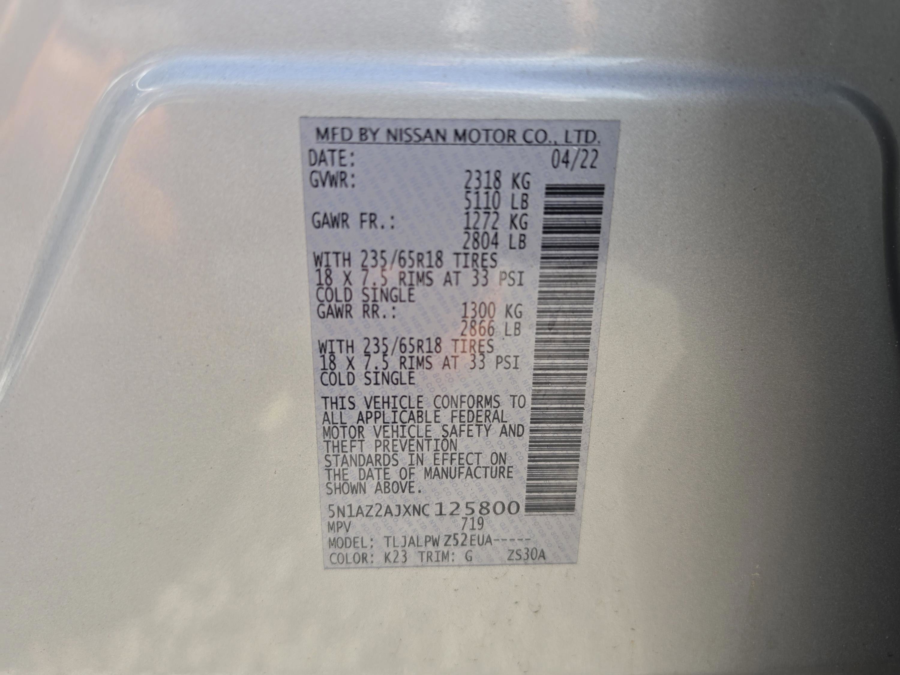 Used 2022 Nissan Murano S image 34