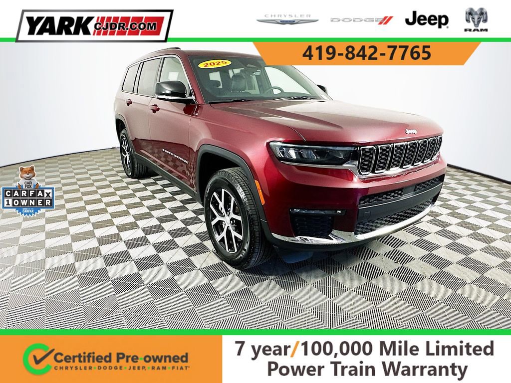 Certified 2025 Jeep Grand Cherokee L Limited