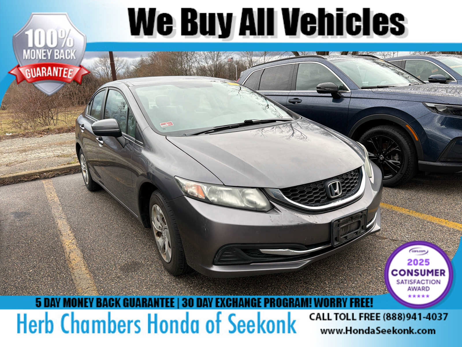 Used 2015 Honda Civic LX