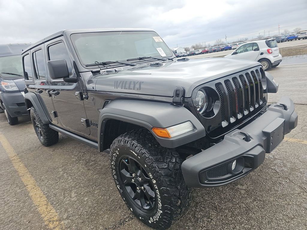 Used 2021 Jeep Wrangler Unlimited Willys