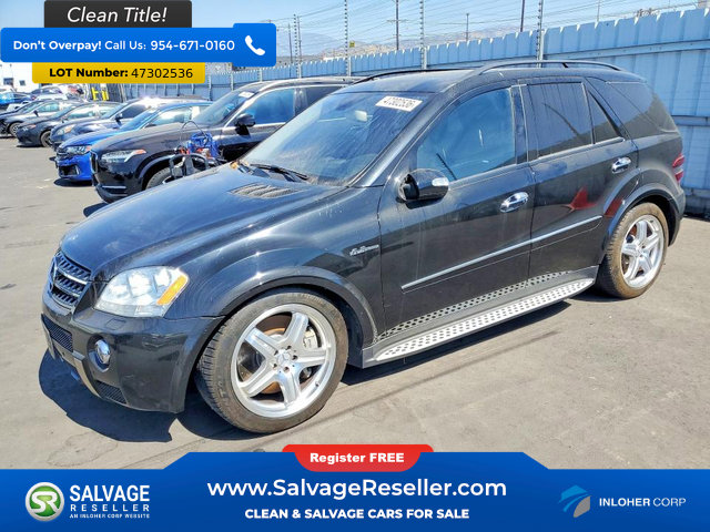 Used 2008 Mercedes-Benz ML 63 AMG 4MATIC