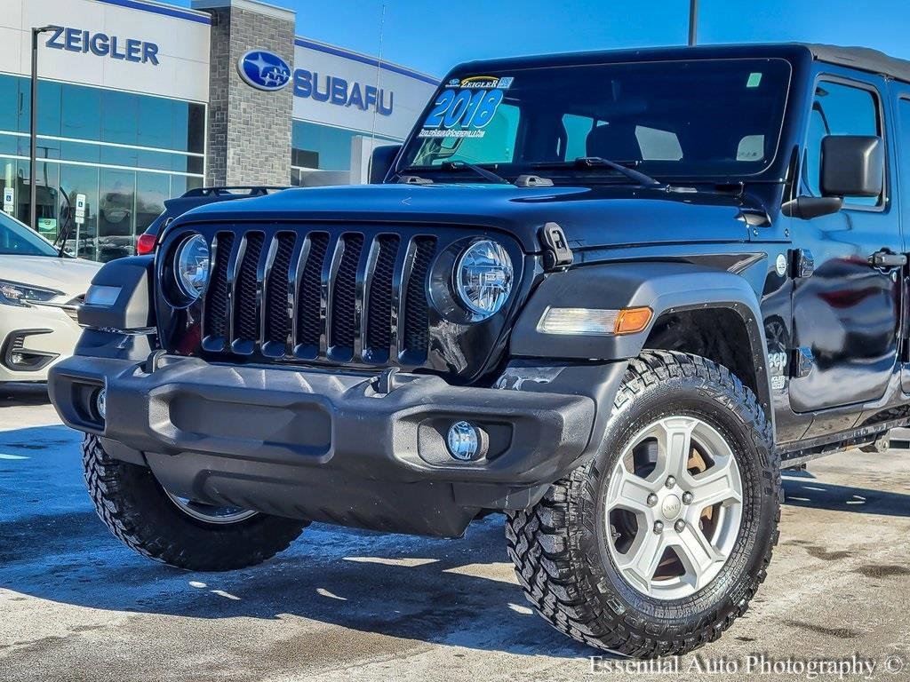 Used 2018 Jeep Wrangler Unlimited Sport S image 2