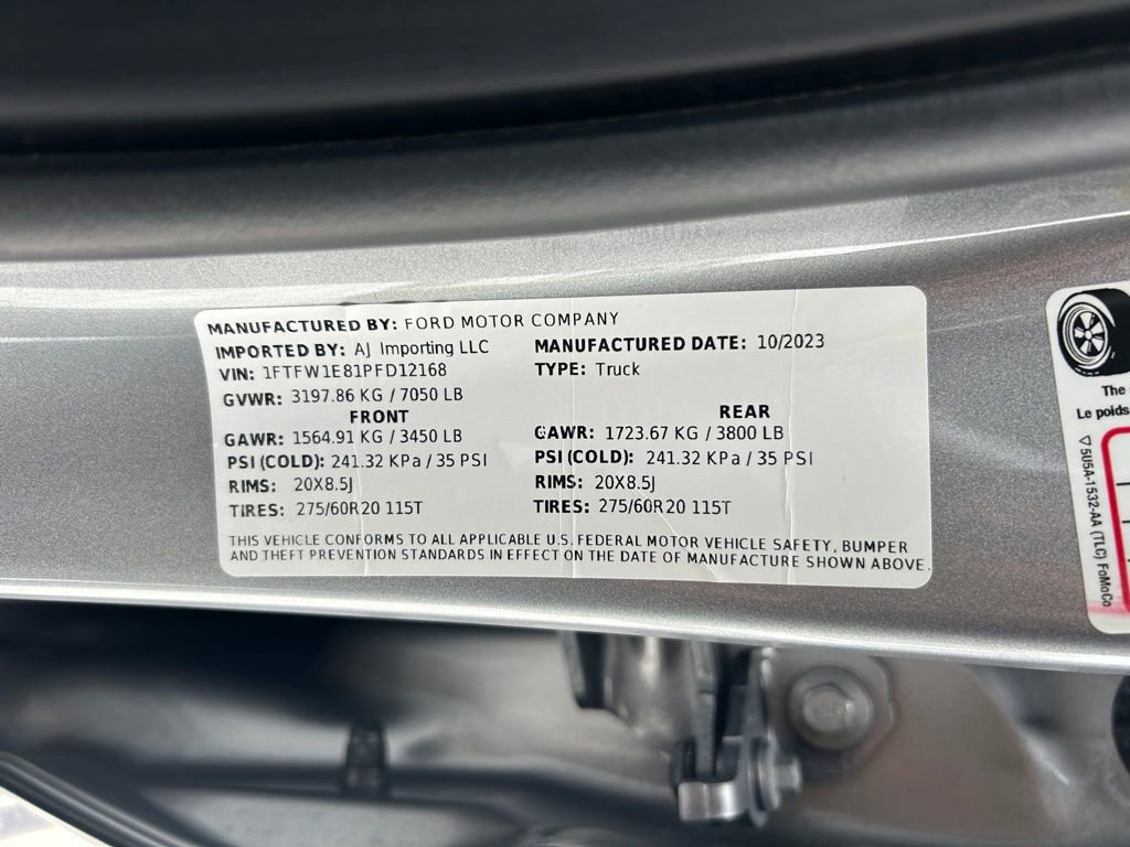Used 2023 Ford F150 XLT w/ Equipment Group 302A High image 27