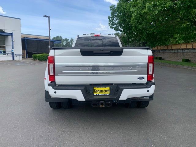 Used 2020 Ford F450 Platinum w/ Camper Package AWD/4WD image 4