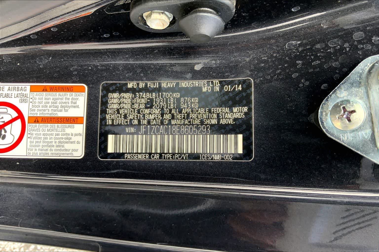 Used 2014 Subaru BRZ Limited RWD image 19