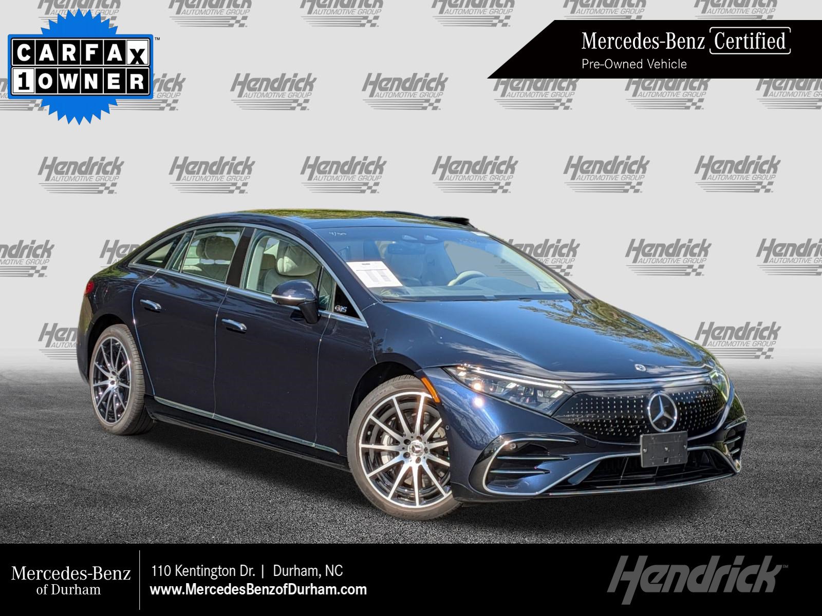 Used 2022 Mercedes-Benz EQS 580 4MATIC Sedan image 1