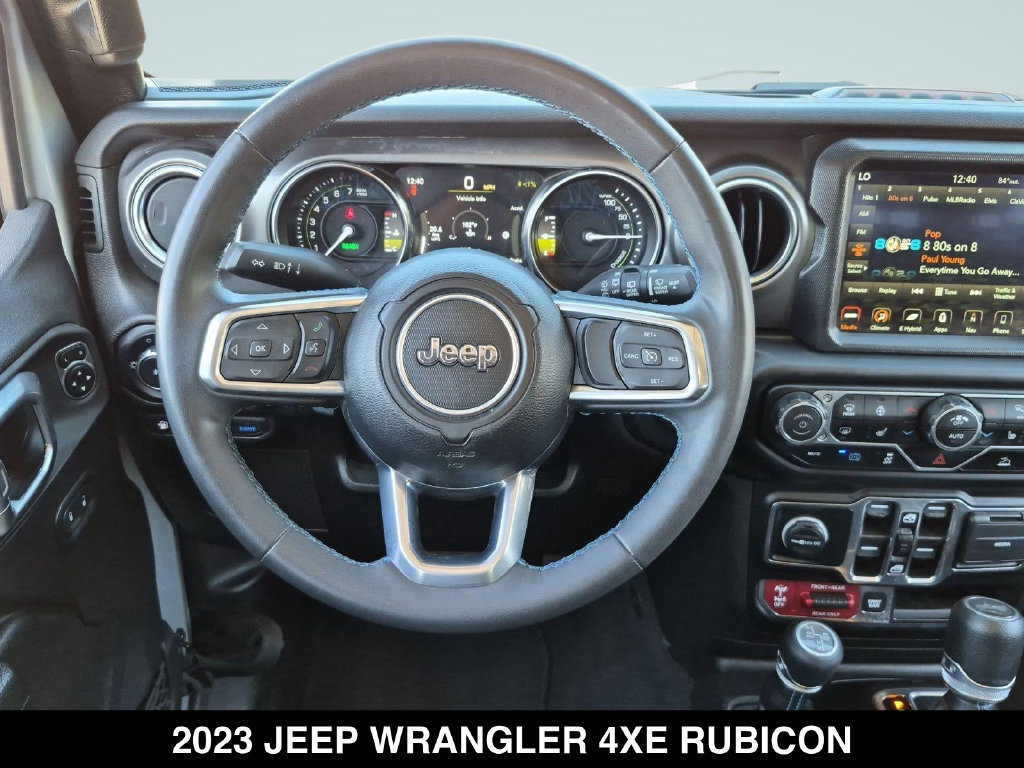 Used 2023 Jeep Wrangler Unlimited Rubicon 4xe w/ Cold Weather Group AWD/4WD image 12