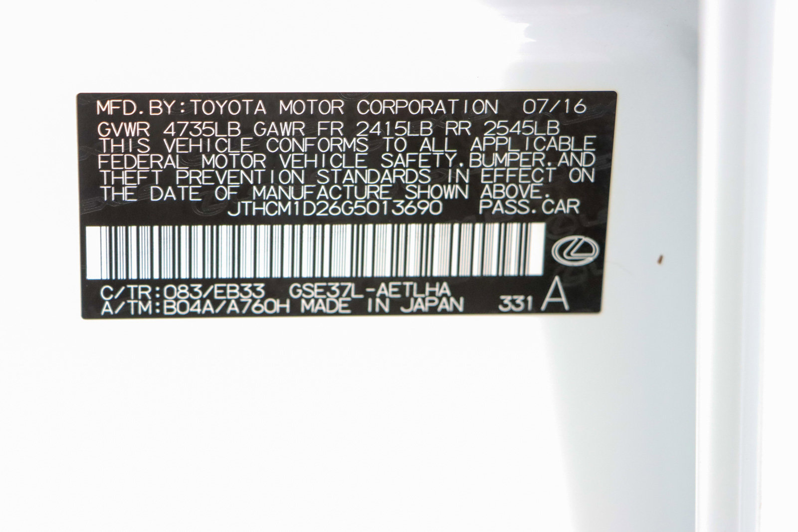 Used 2016 Lexus IS 300 AWD w/ F Sport Package image 32