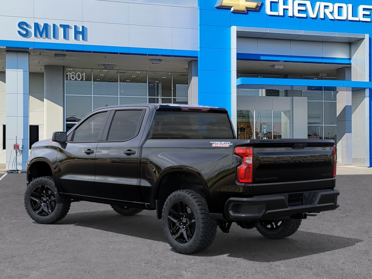 New 2026 Chevrolet Silverado 1500 Custom Trail Boss w/ LPO, Dark Essentials Package AWD/4WD image 3