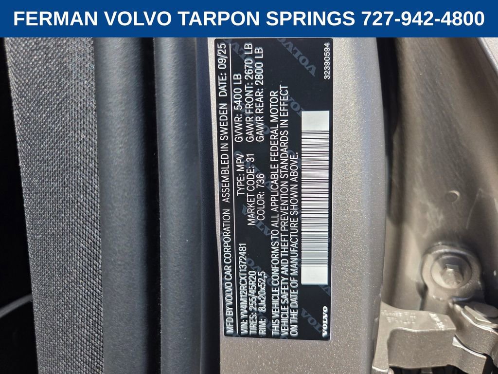 New 2026 Volvo XC60 B5 Plus w/ Protection Package Premier AWD/4WD image 21