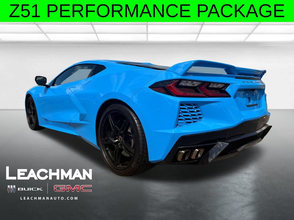 Certified 2021 Chevrolet Corvette Stingray Preferred Cpe w/ Z51 Performance Package RWD image 6