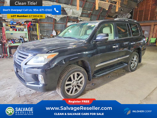 Used 2014 Lexus LX 570 4WD w/ Luxury Package