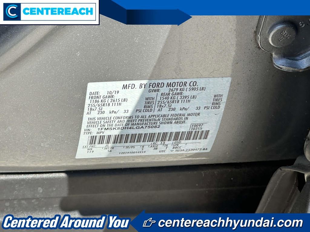 Used 2020 Ford Explorer XLT w/ Equipment Group 202A image 16