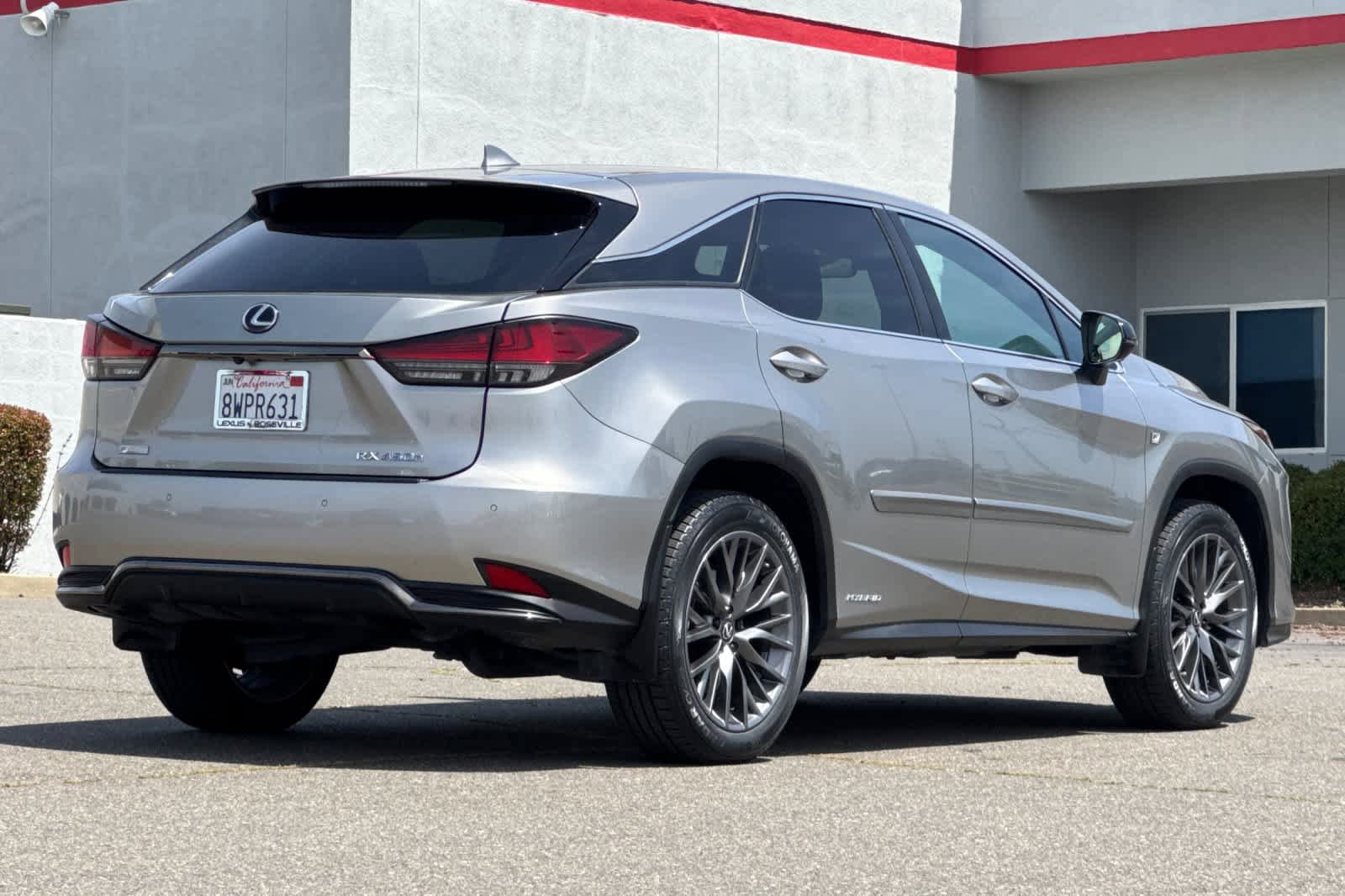 Used 2021 Lexus RX 450h F Sport w/ Cold Weather Package (CT) AWD/4WD image 2