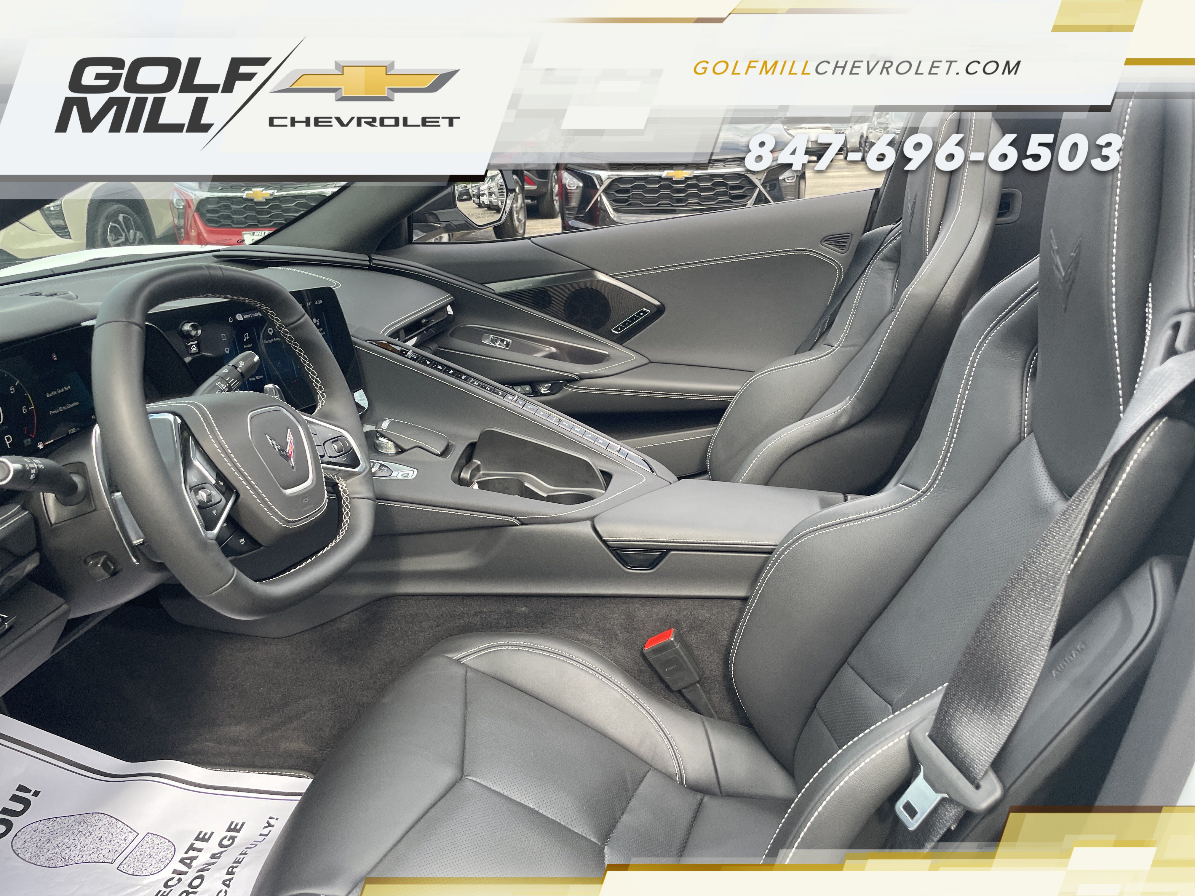 Used 2025 Chevrolet Corvette Stingray Preferred Conv w/ Stealth Interior Trim Package RWD image 29