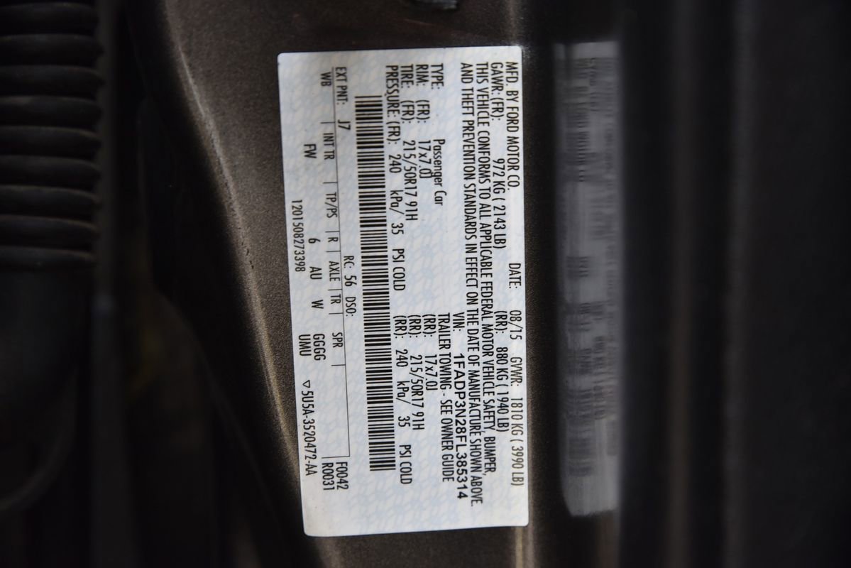 Used 2015 Ford Focus Titanium w/ Titanium Cold Weather Package image 33