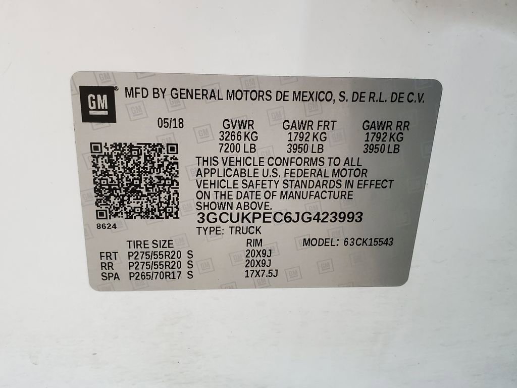 Used 2018 Chevrolet Silverado 1500 Custom w/ Custom Value Package AWD/4WD image 43