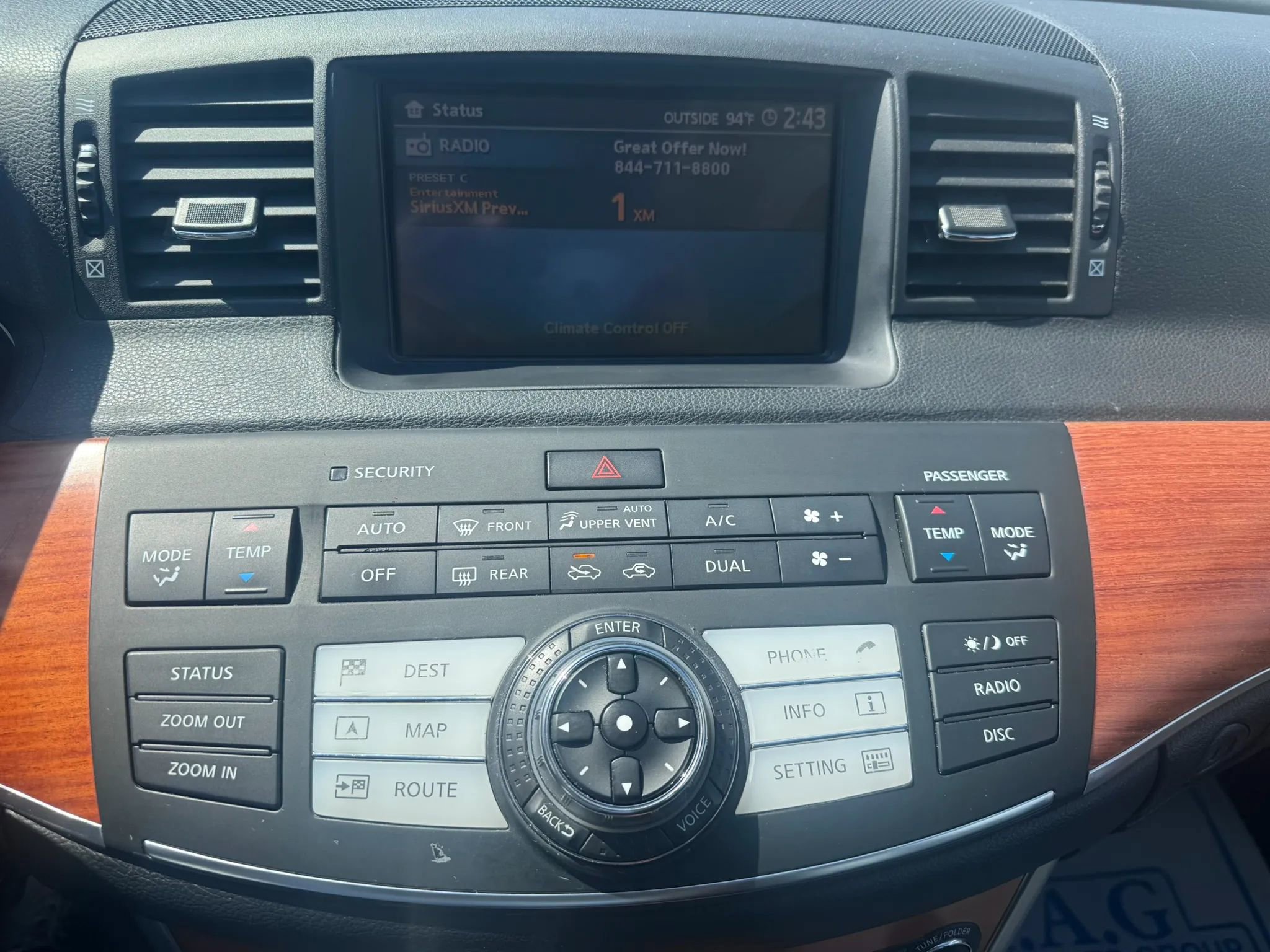 Used 2007 INFINITI M35 x w/ Technology Pkg image 19