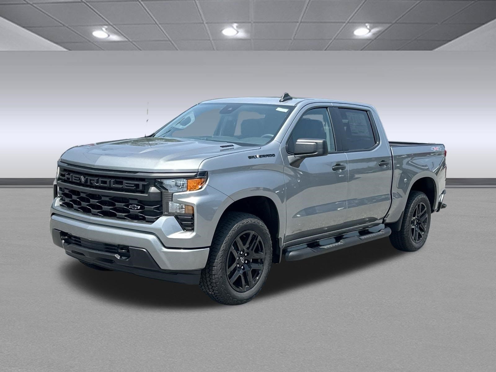 New 2026 Chevrolet Silverado 1500 Custom w/ Turbomax Blackout Package AWD/4WD image 7
