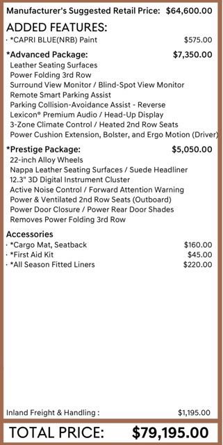 Used 2024 Genesis GV80 3.5T w/ Prestige Package AWD/4WD image 14