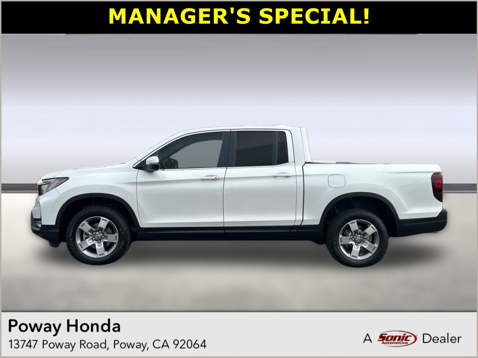 New 2026 Honda Ridgeline RTL