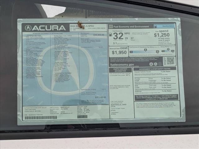 Used 2026 Acura Integra A-Spec FWD image 19