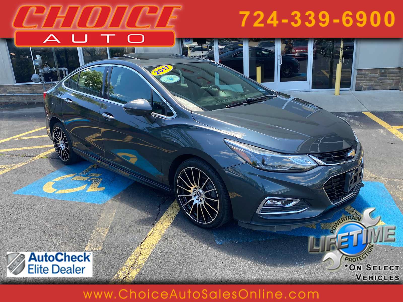 Used 2017 Chevrolet Cruze Premier FWD image 1
