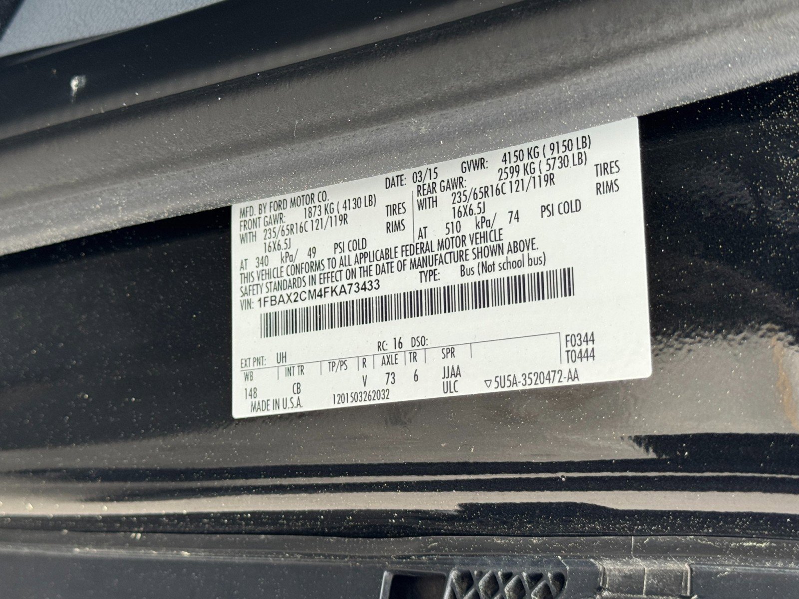 Used 2015 Ford Transit 350 XLT image 37