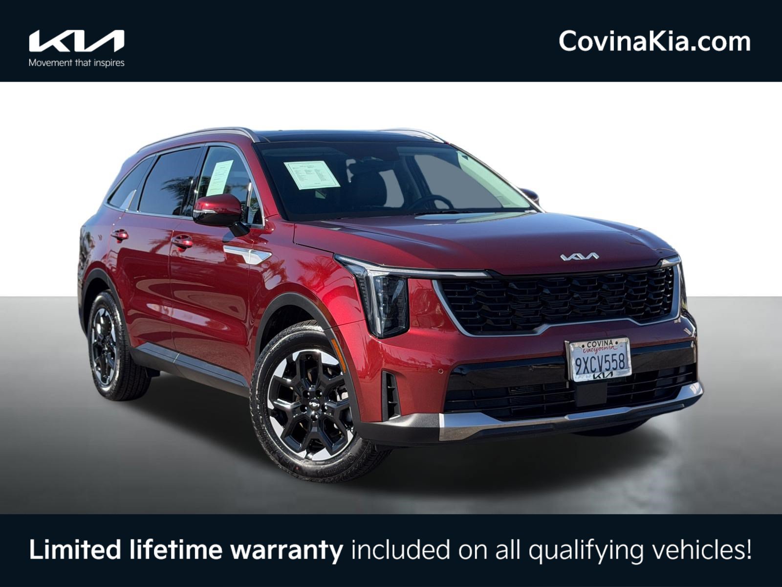 Certified 2025 Kia Sorento S w/ Panoramic Sunroof Package FWD image 2