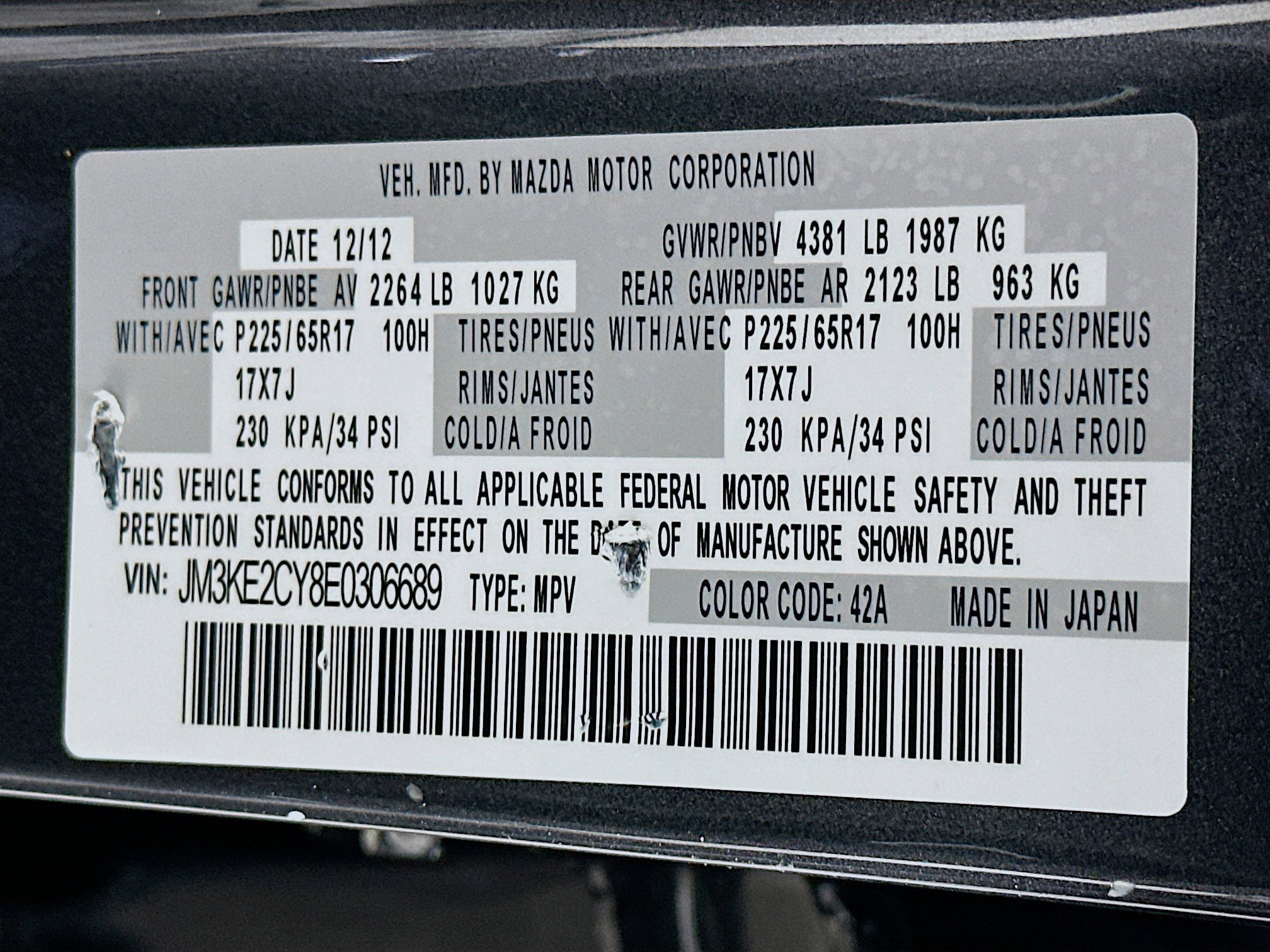 Used 2014 MAZDA CX-5 Touring FWD image 12