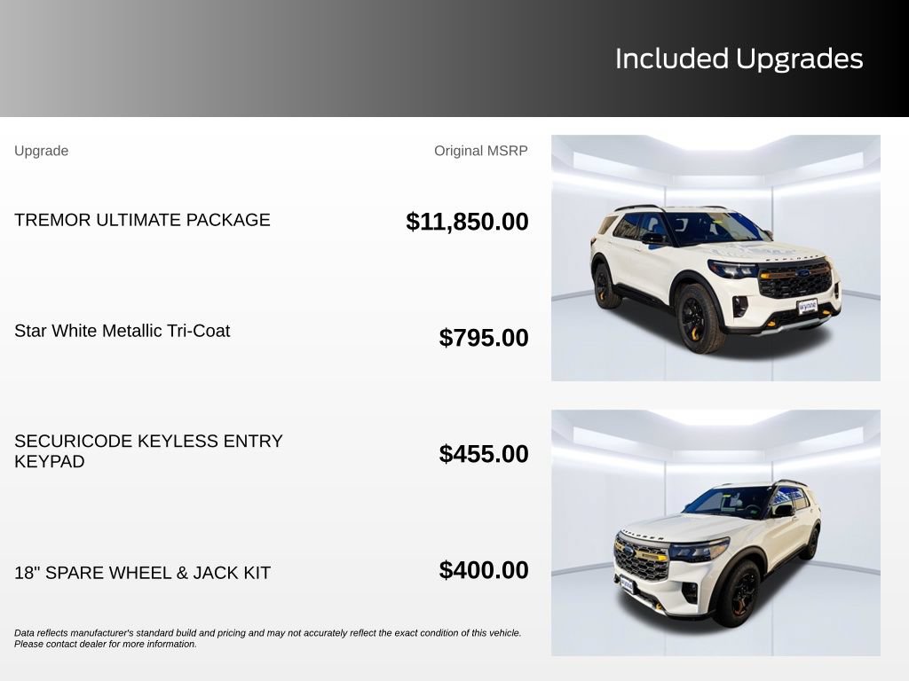 New 2026 Ford Explorer Tremor w/ Tremor Ultimate Package AWD/4WD video 3