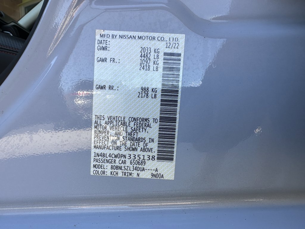 Used 2023 Nissan Altima 2.5 SR image 39