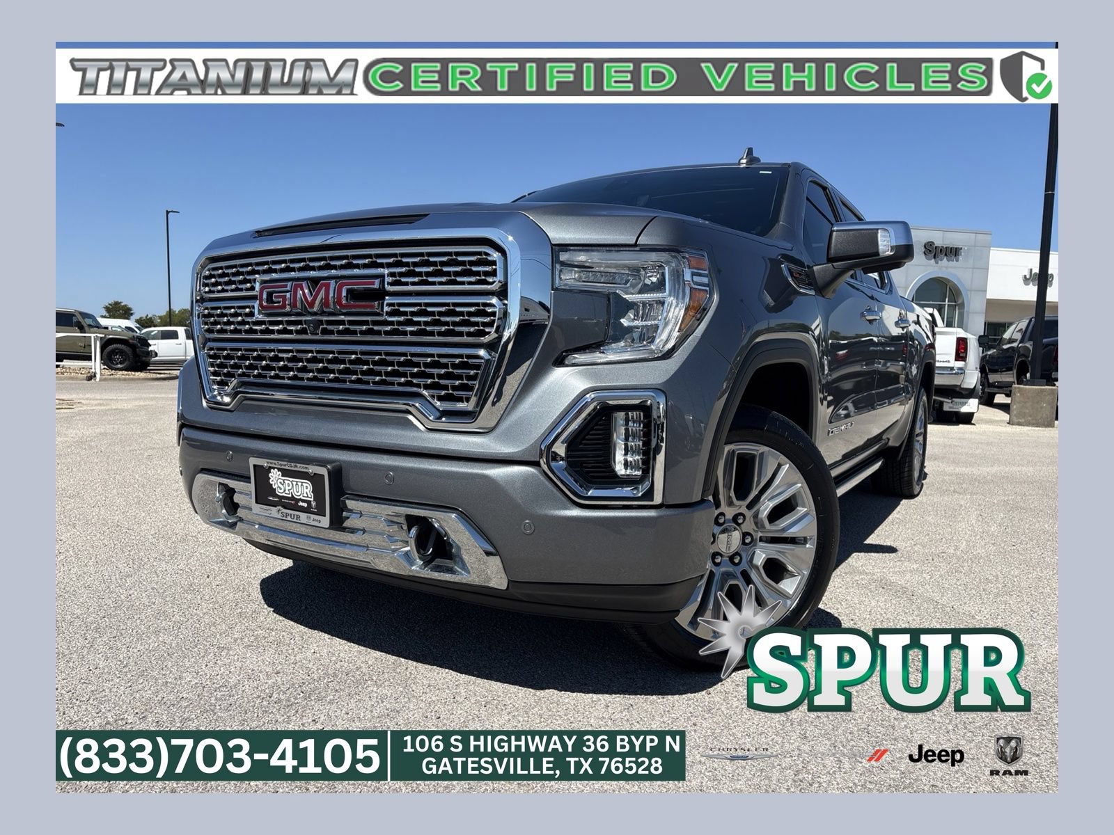 Used 2020 GMC Sierra 1500 Denali w/ Denali Ultimate Package AWD/4WD 360° Tour