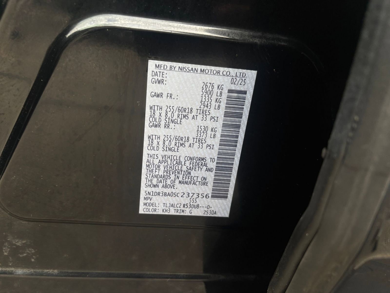 Used 2025 Nissan Pathfinder SV image 37