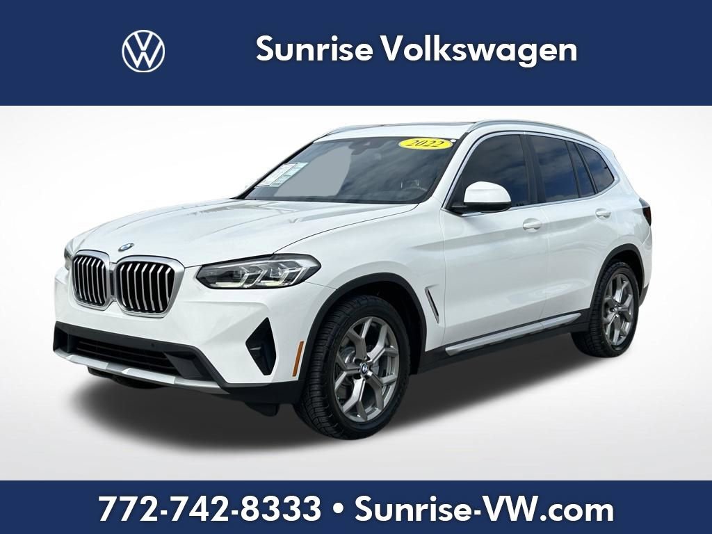 Used 2022 BMW X3 xDrive30i w/ Convenience Package AWD/4WD image 1