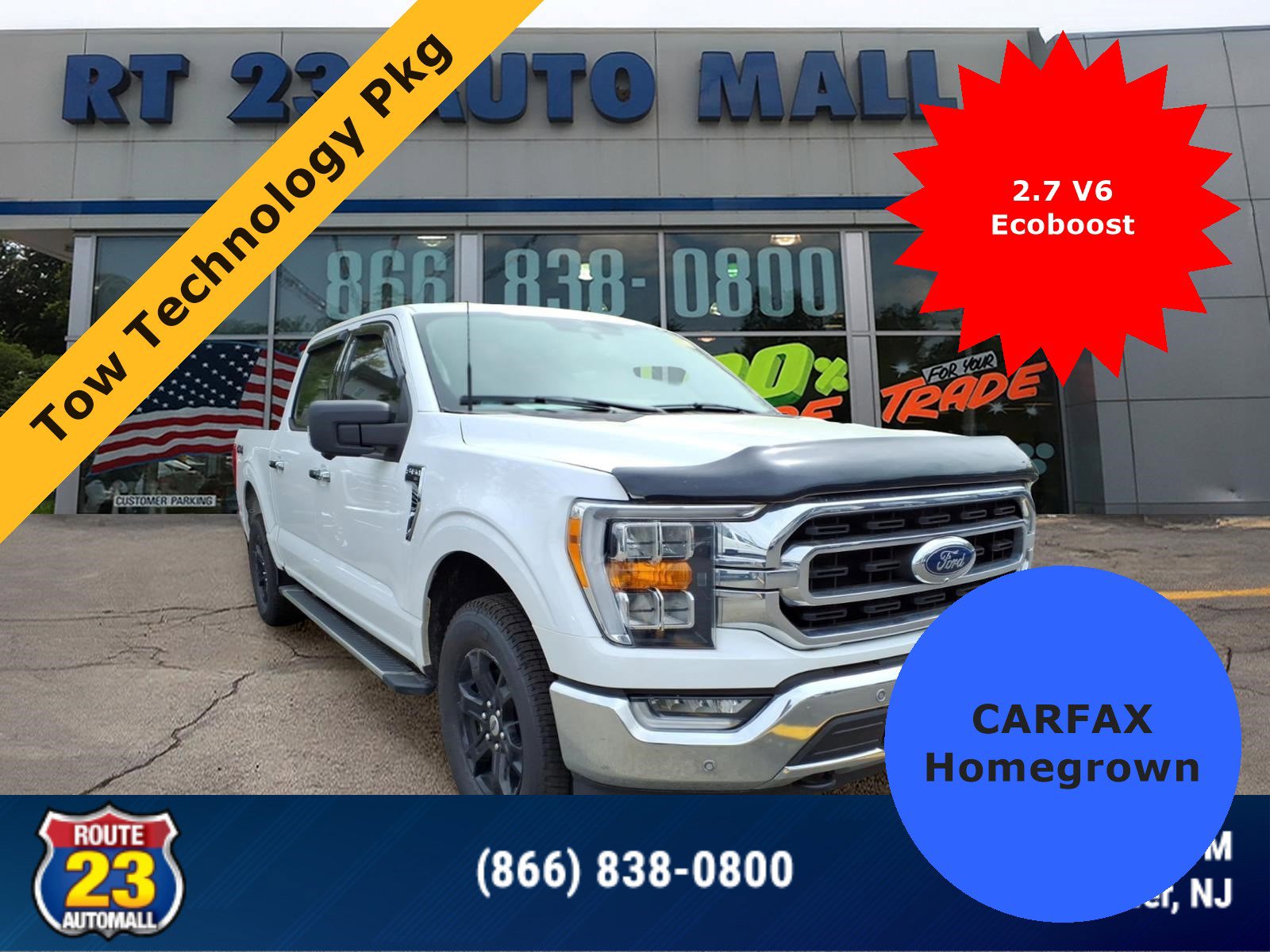 Certified 2022 Ford F150 XLT w/ Equipment Group 302A High AWD/4WD image 1
