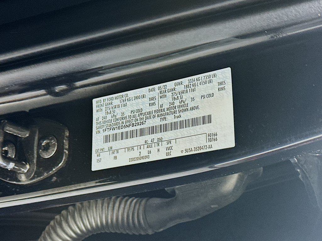 Used 2022 Ford F150 XLT w/ Equipment Group 302A High AWD/4WD image 35