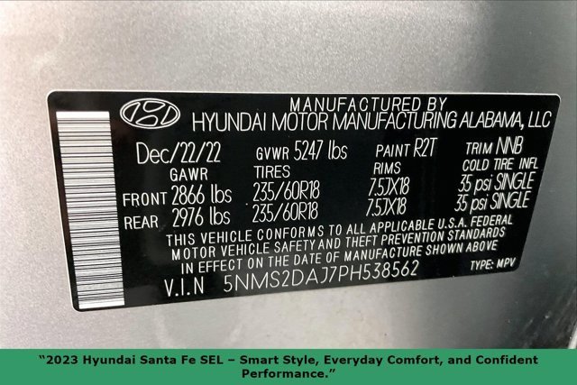Used 2023 Hyundai Santa Fe SEL image 35