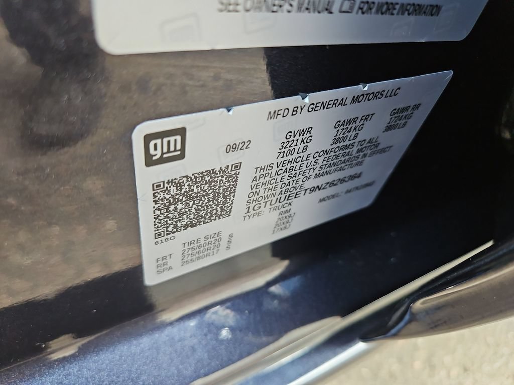 Used 2022 GMC Sierra 1500 AT4 AWD/4WD image 30